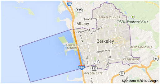 Berkeley Map