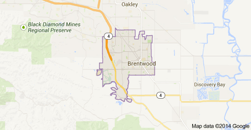 brentwood map