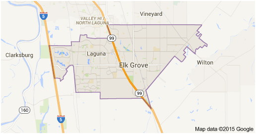 elk grove map