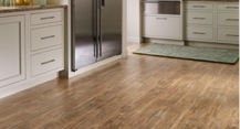 Light Wood Fiberglass Vinyl Flooring