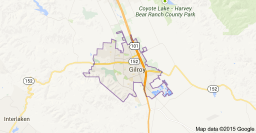 map gilroy