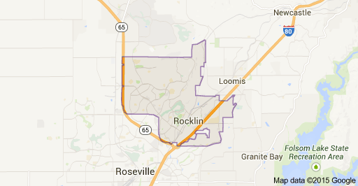 Rocklin Map