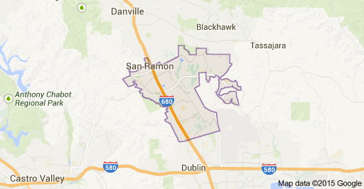 map san ramon