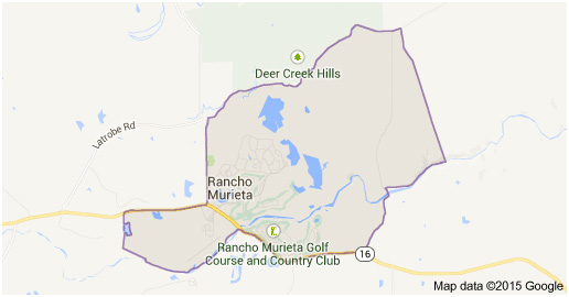 Rancho Murieta Map